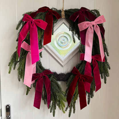 Faux Wreath in Pink – Complete Your Order