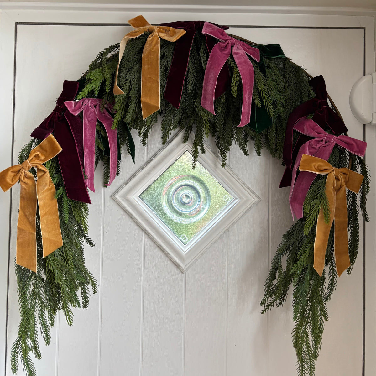 Faux Swag The Mulberry Noël Wreath - Complete Your Order