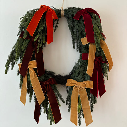 Faux Wreath The Gilded Woodland - Complete Your Order