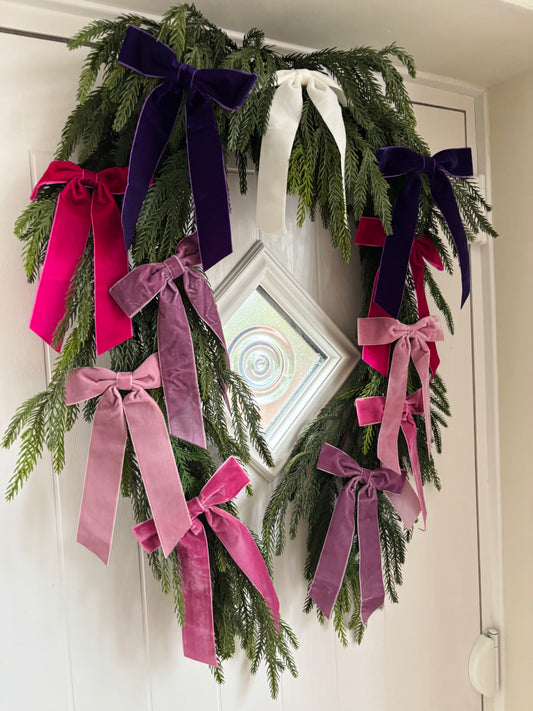 Faux Swag Pinks + Purples – Complete Your Order