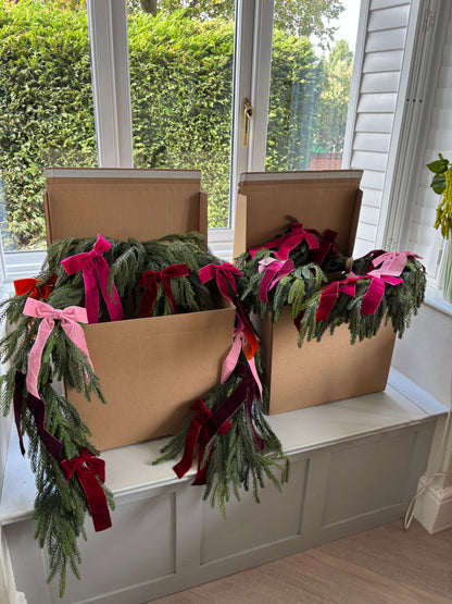 Faux Wreath in Pink – Complete Your Order