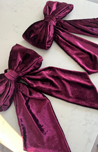 Extra Large Velvet Bow