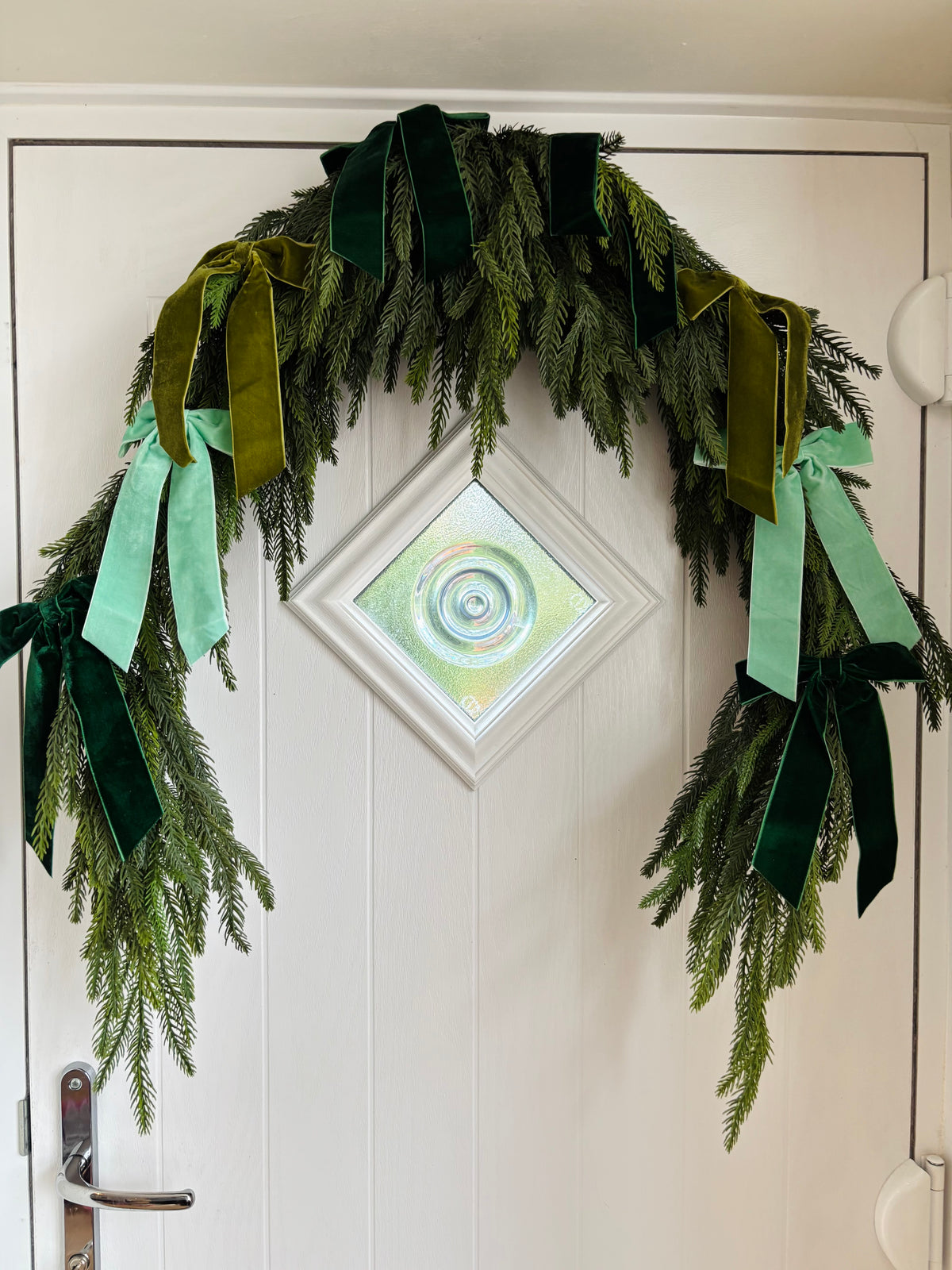 Faux Wreath The Greens Bow Wreath – Complete Your Order