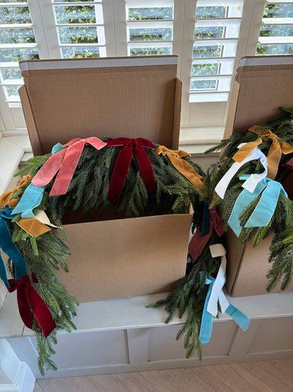 Faux Wreath  The Velvet Circus– Complete Your Order