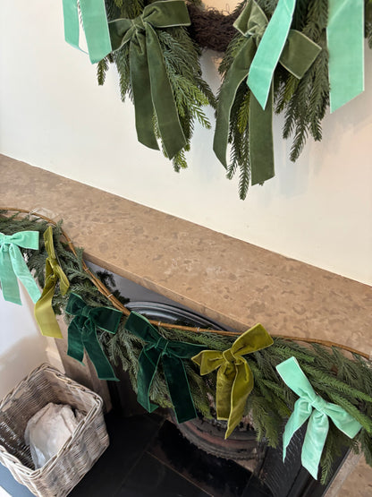 Faux Wreath The Greens Bow Wreath – Complete Your Order