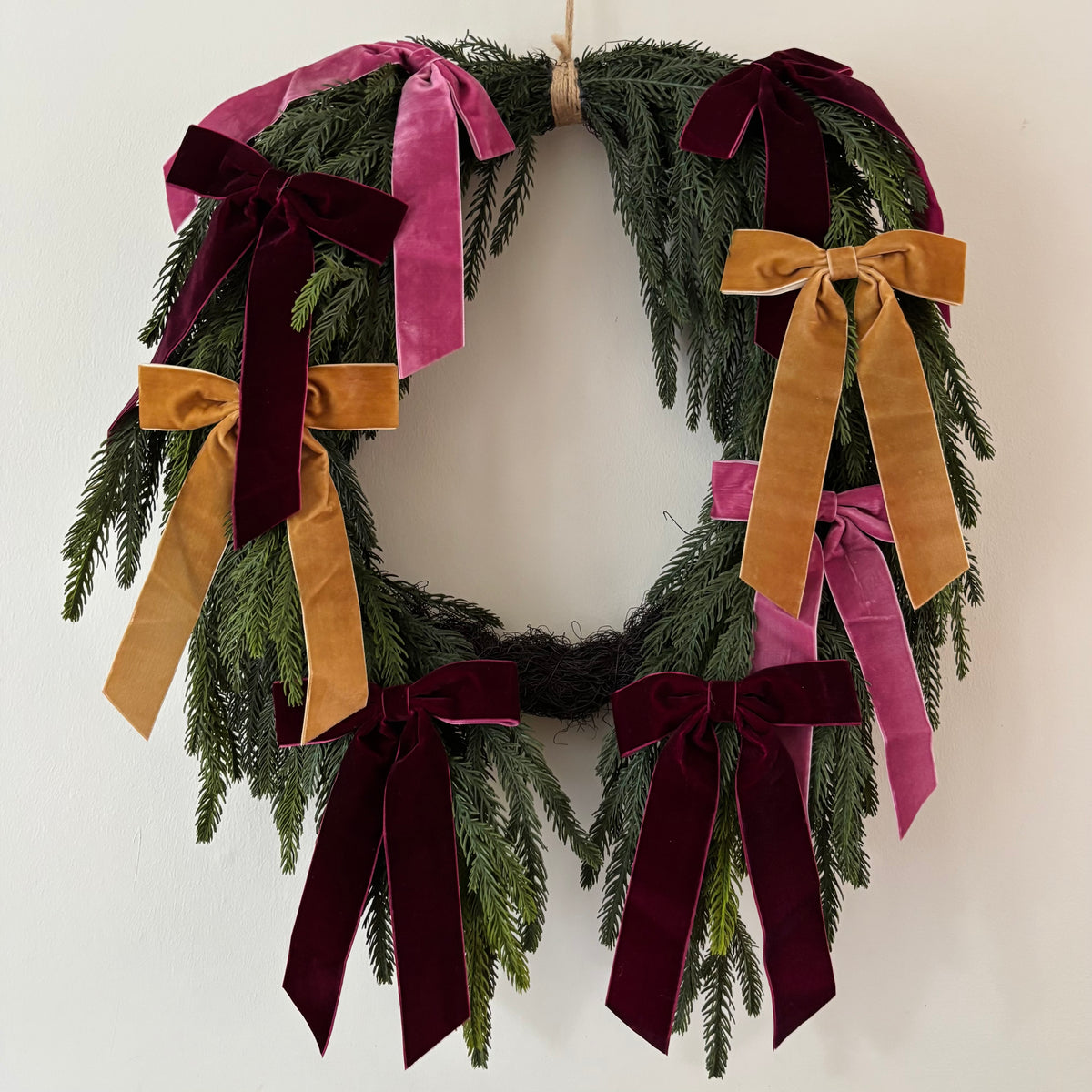 Faux Wreath The Mulberry Noël Wreath- Complete Your Order