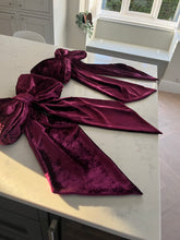 Extra Large Velvet Bow