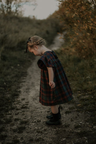 Christmas Tartan Pixie Smock